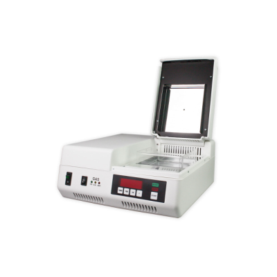 Flash-post-curing avec gaz