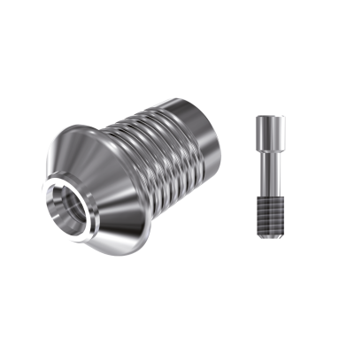 3.5 conical Ti base Zimmer...