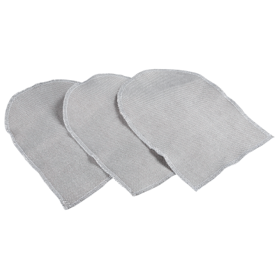 Porceleinen fiber tapijt 3st