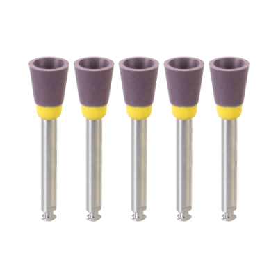 Polissoirs en forme de cône...